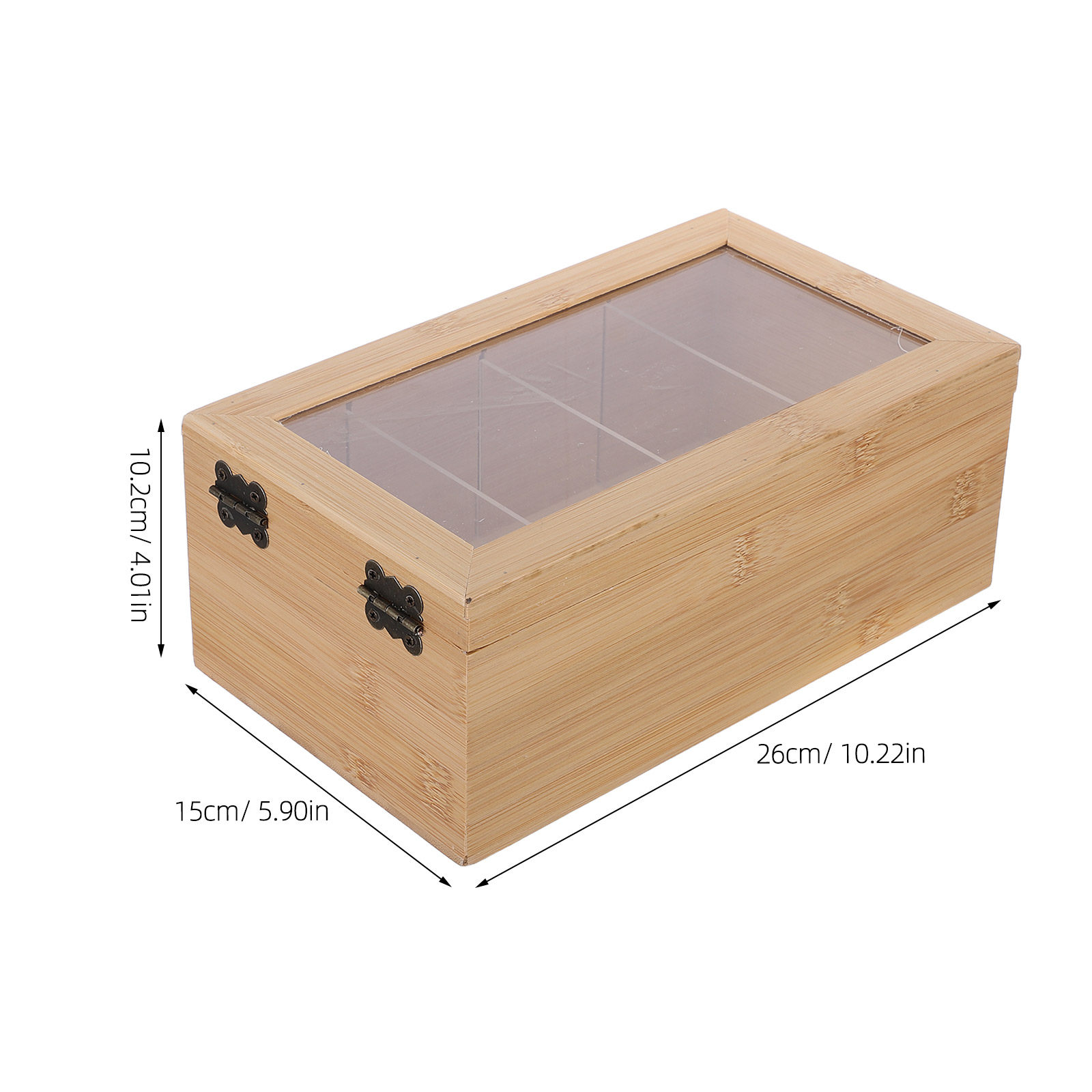 Bamboo Recipe Box Recipe Card  - Card Index Box review and price