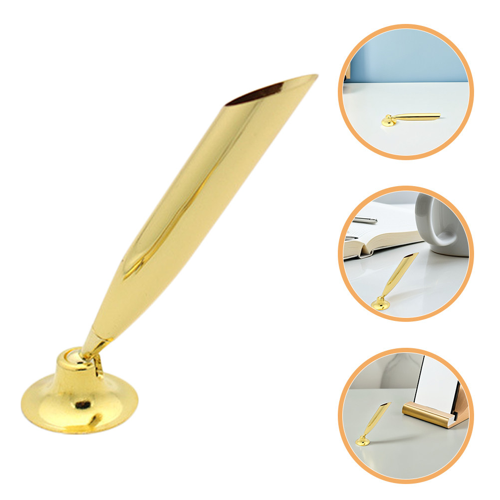 10Pcs Metal Pen Holder Desk St - Pen Rest Single review and price