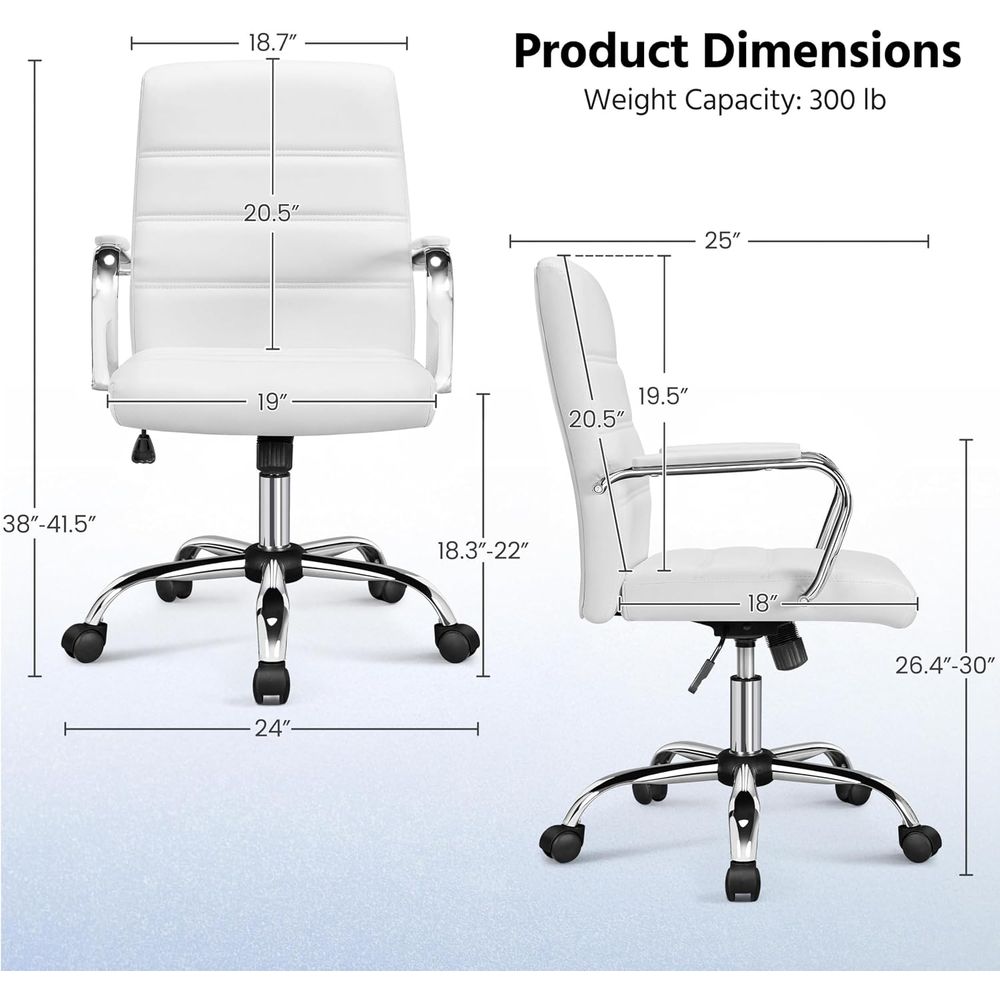Oice Desk Chair -Back Leather  - Leather Desk Pad review and price