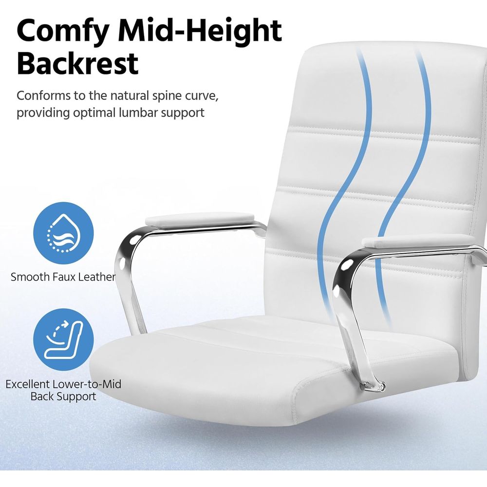 Oice Desk Chair -Back Leather  - Leather Desk Pad review and price